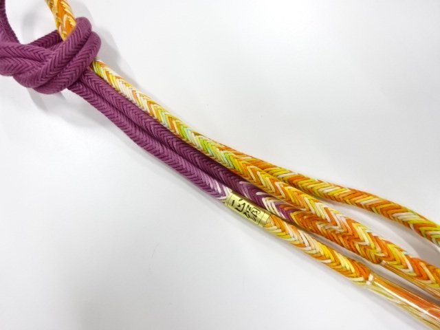 JAPANESE KIMONO / UNUSED Tegumi obijime